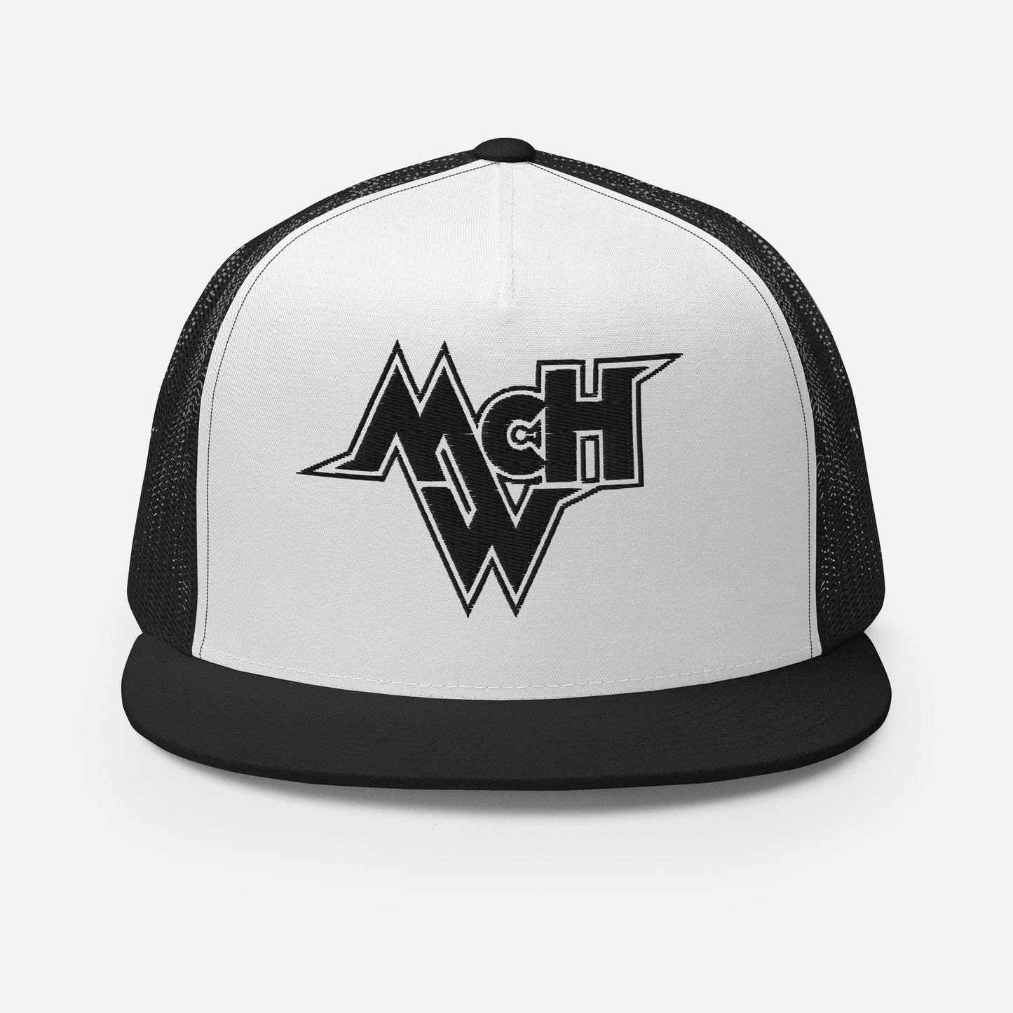 McHollywood® Embroidered Trucker Cap (Black McHW)