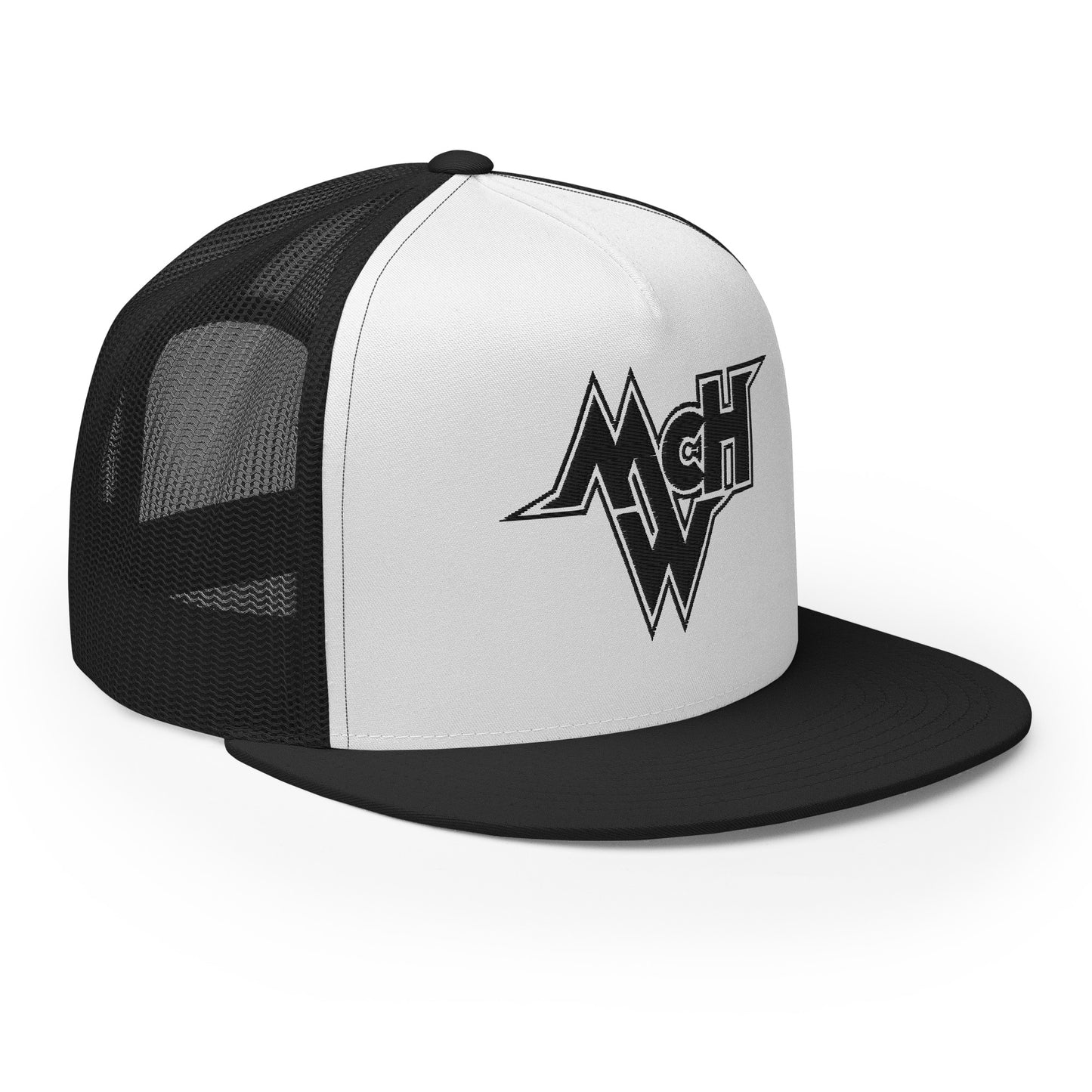 McHollywood® Embroidered Trucker Cap (Black McHW)