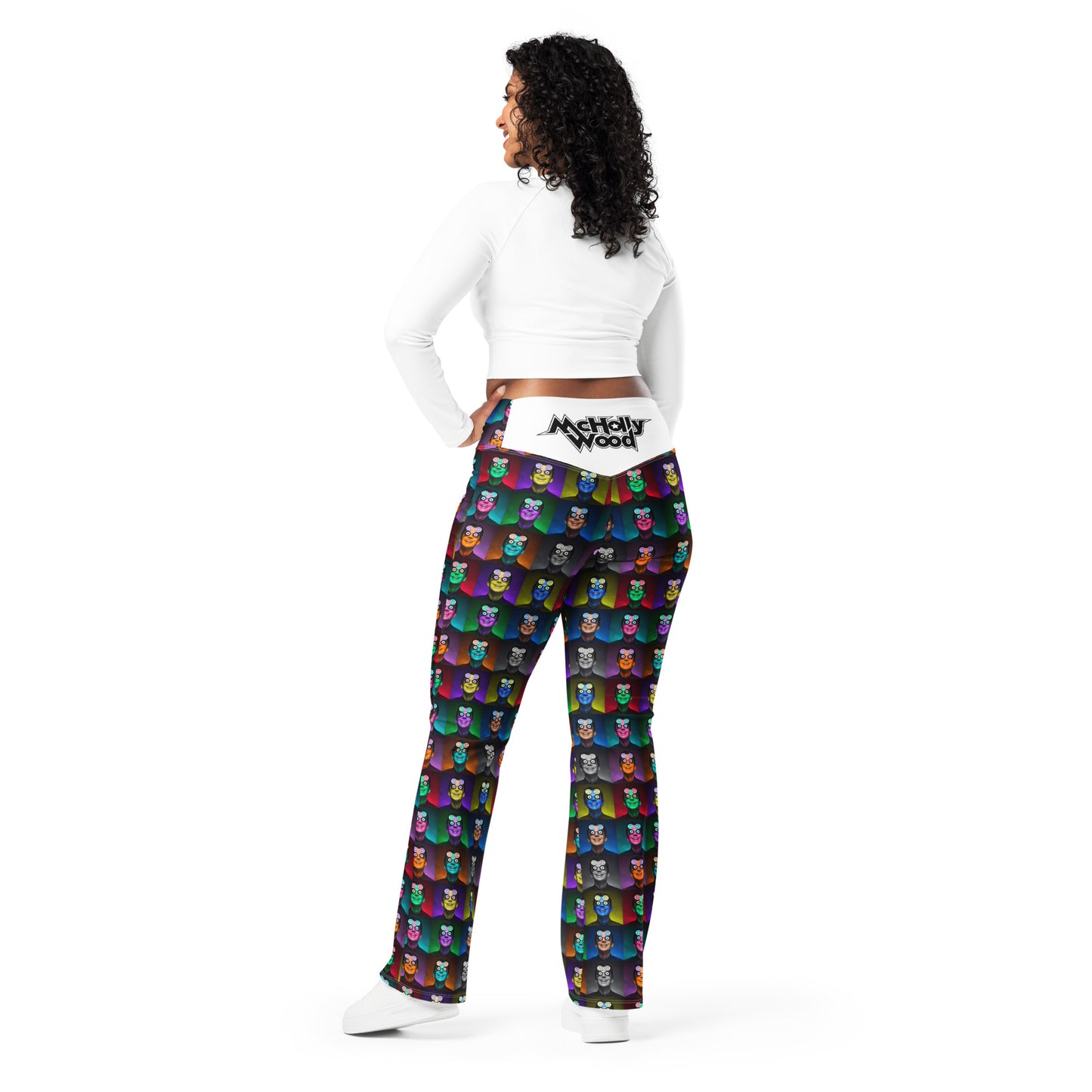 McHollywood® Party Pants Flare Leggings