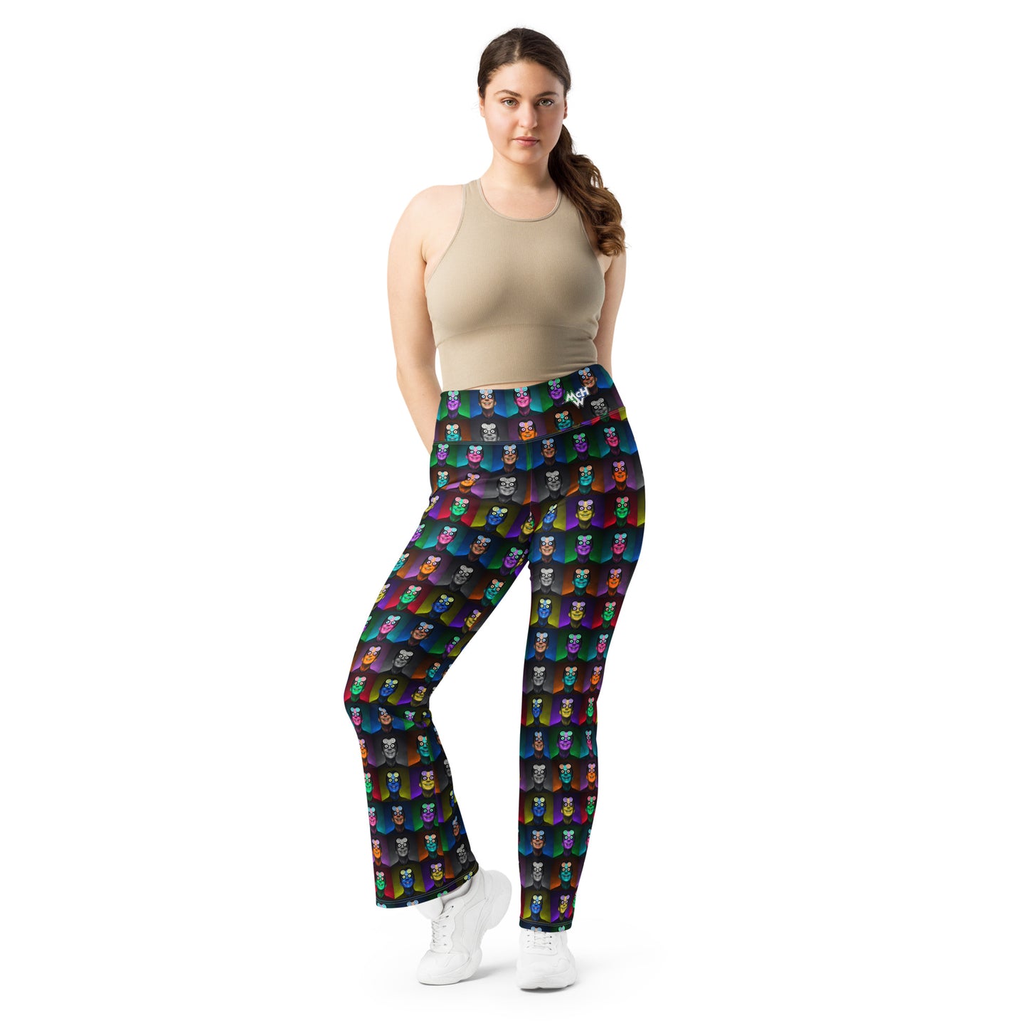 McHollywood® Party Pants Flare Leggings