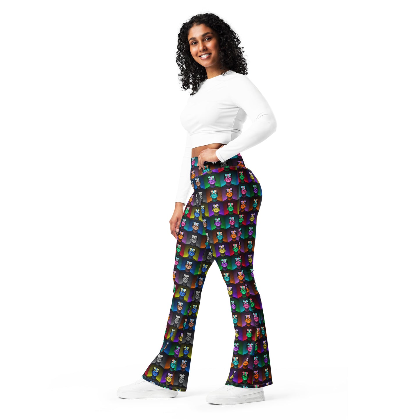 McHollywood® Party Pants Flare Leggings