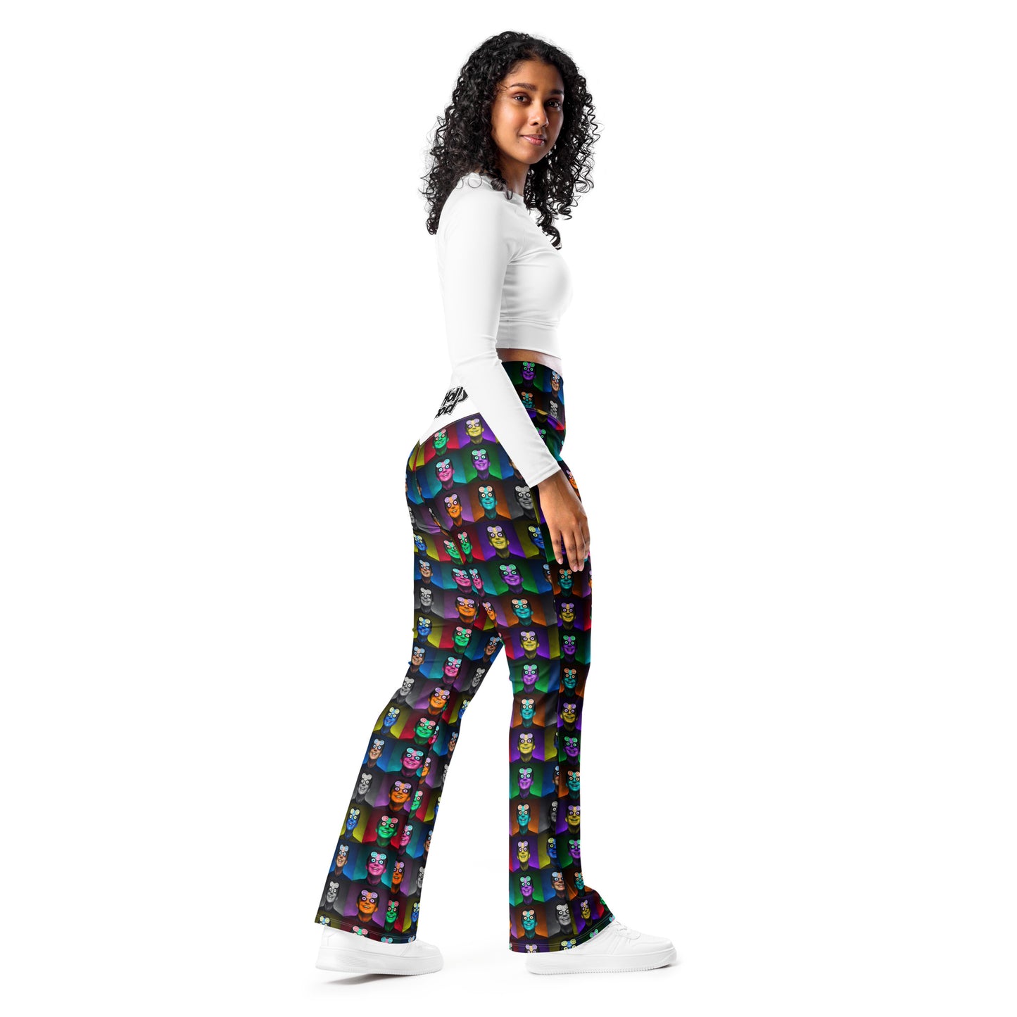 McHollywood® Party Pants Flare Leggings