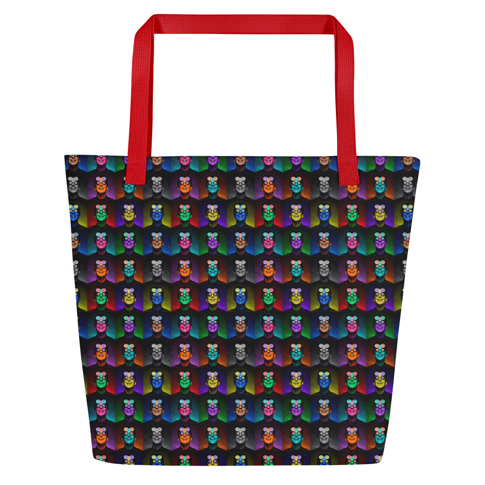 Large Tote Bag All-Over McHollywood® 'High Strangeness' Print