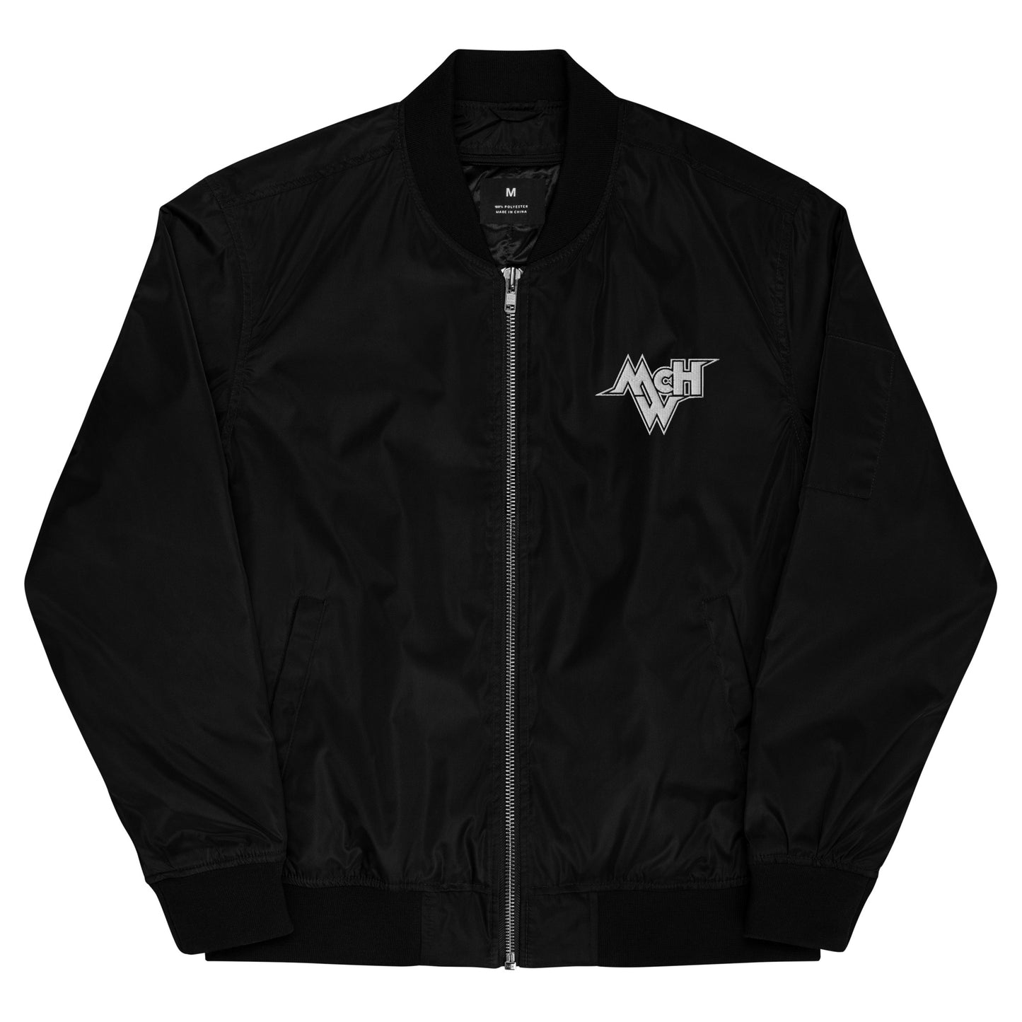 Premium McHollywood® Bomber Jacket (Embroidered Logos)