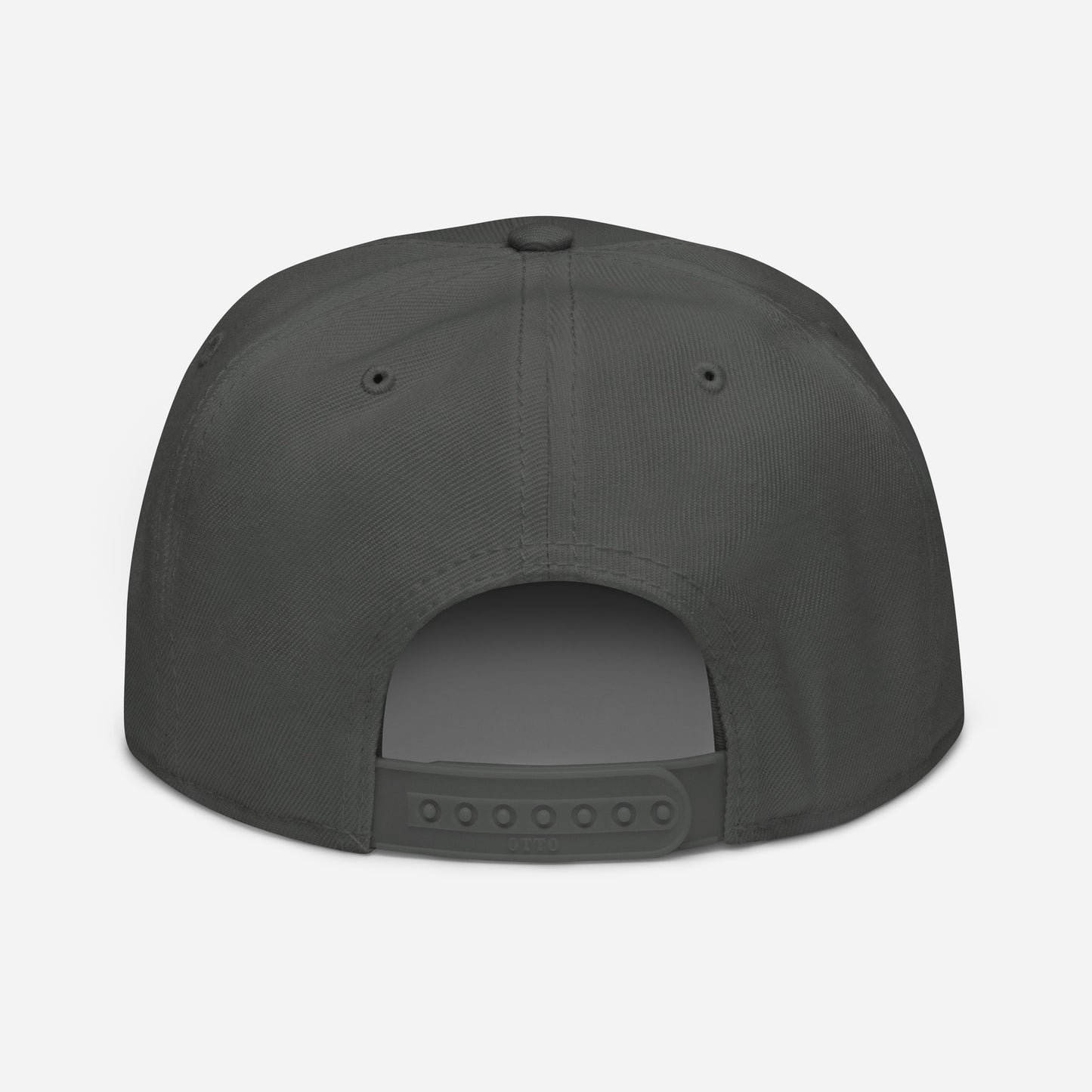 McHollywood® Embroidered Snapback Hat (Black Logo)