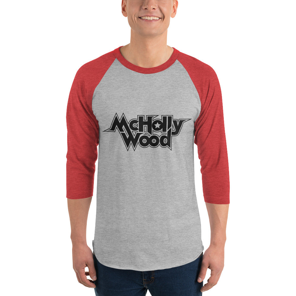 3/4 Sleeve McHollywood® Raglan Shirt (Front Logo)