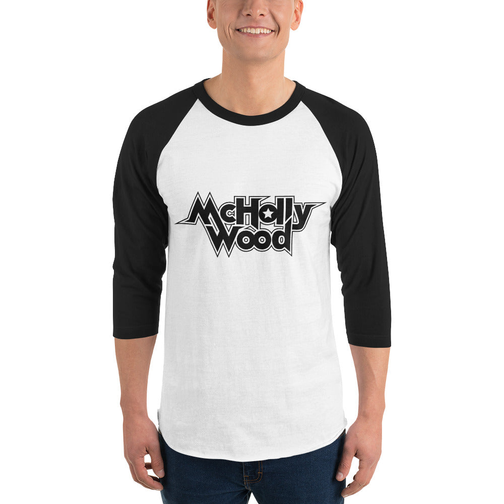 3/4 Sleeve McHollywood® Raglan Shirt (Front Logo)