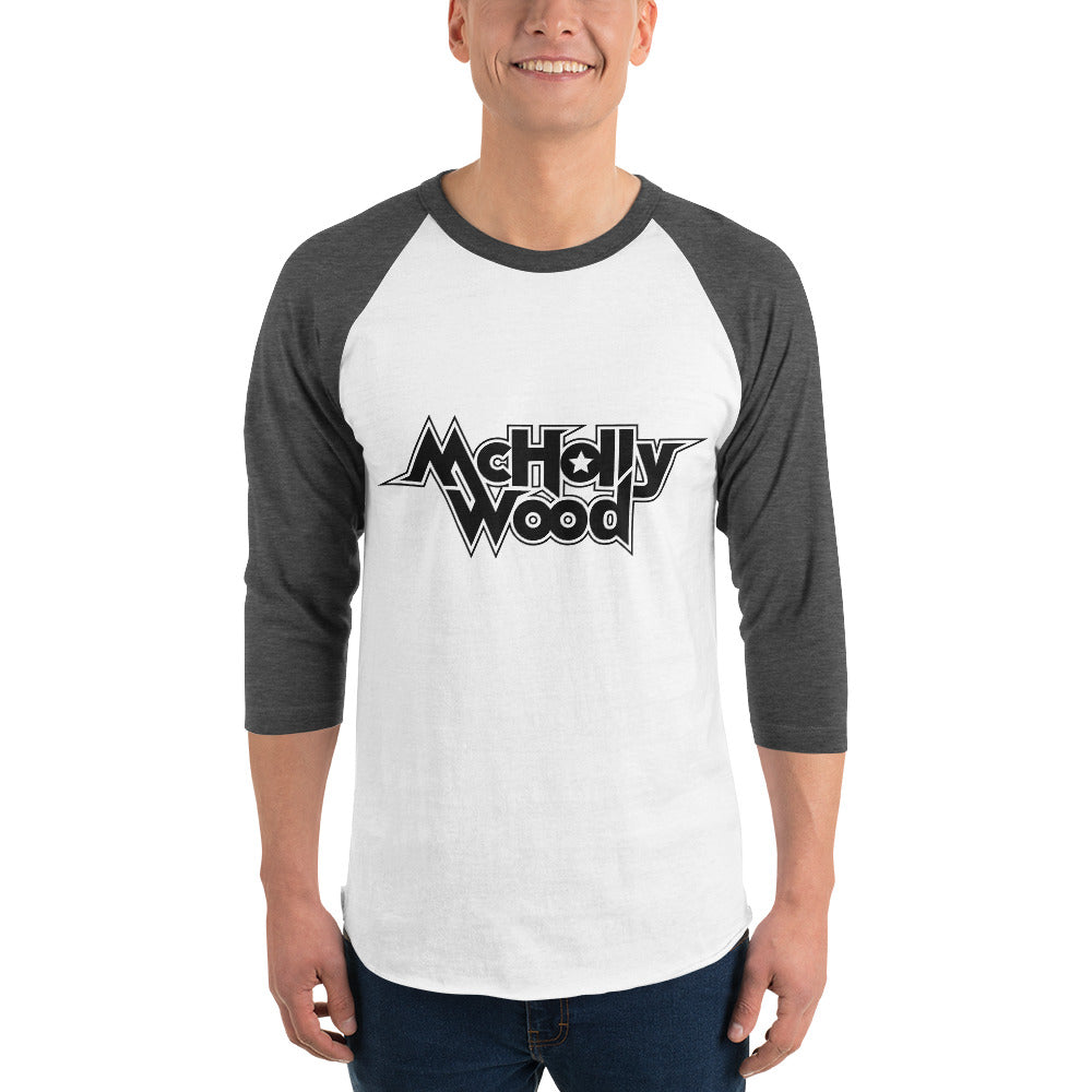 3/4 Sleeve McHollywood® Raglan Shirt (Front Logo)