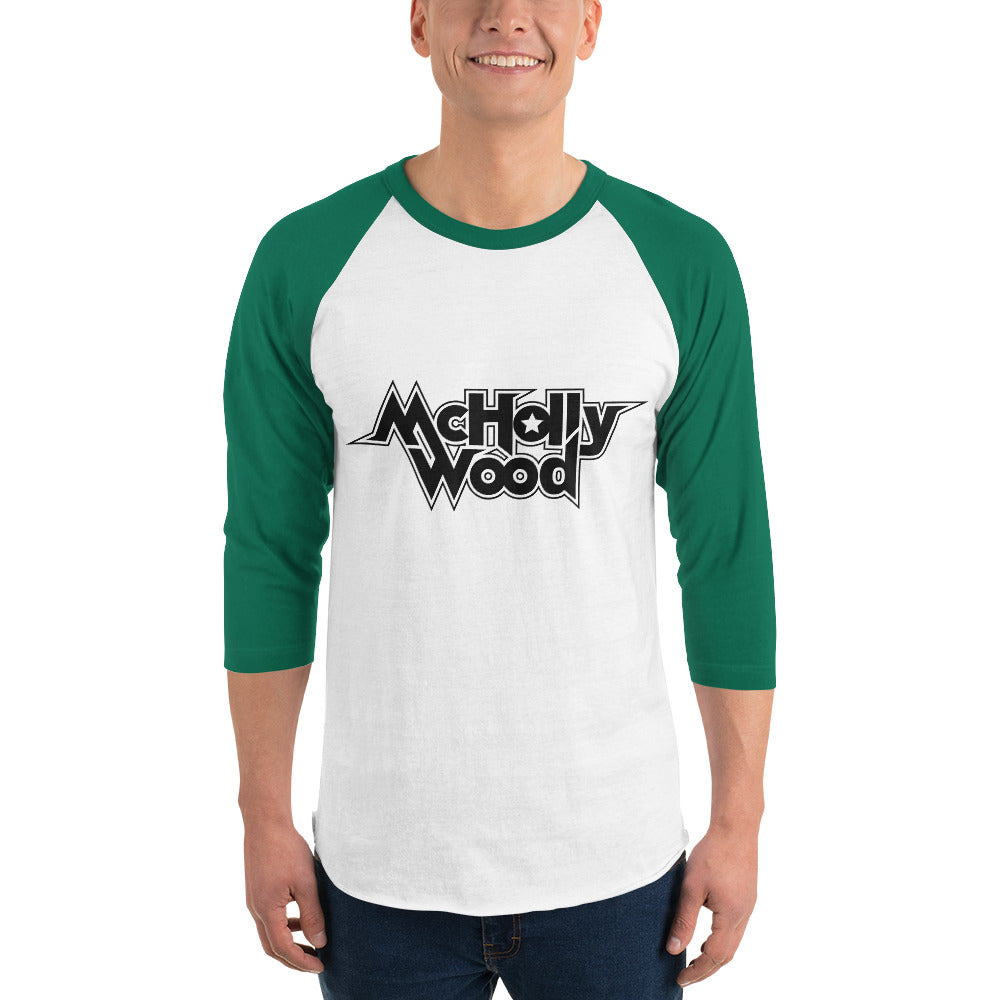 3/4 Sleeve McHollywood® Raglan Shirt (Front Logo)