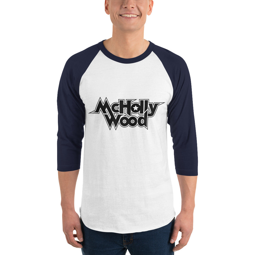 3/4 Sleeve McHollywood® Raglan Shirt (Front Logo)