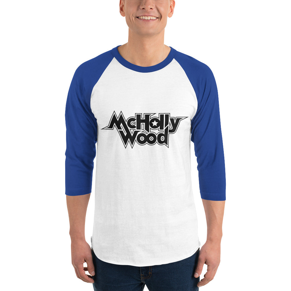 3/4 Sleeve McHollywood® Raglan Shirt (Front Logo)