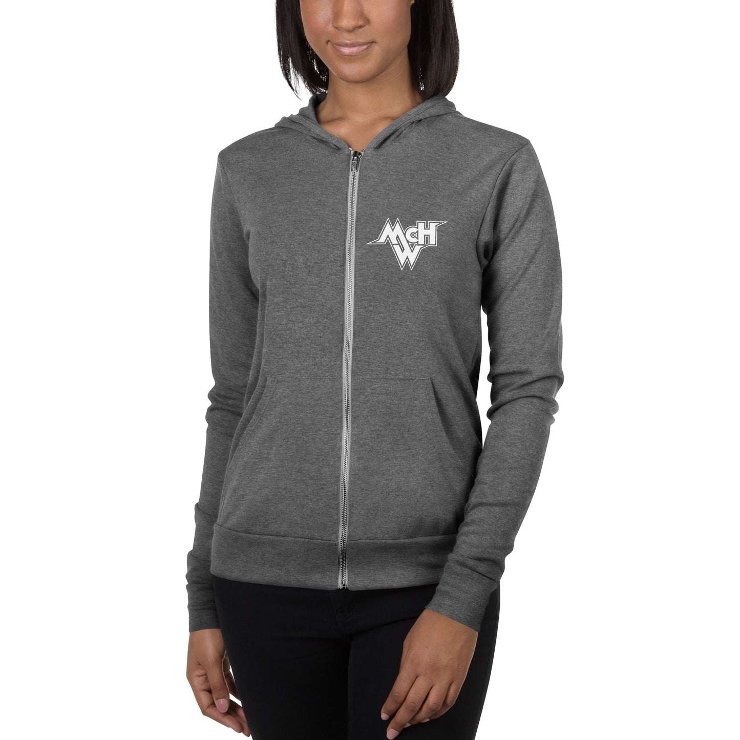 McHollywood® Unisex Zip Hoodie